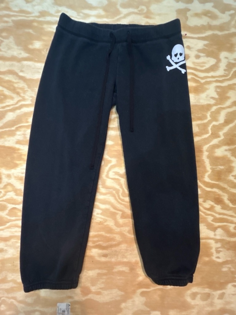 Women’s Joggers with White Skull Accent Size Small